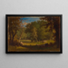 Erde der Elfen - George Inness — gerahmtes Bild an der Wand