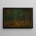 Georgische Kiefern - George Inness — gerahmtes Bild an der Wand