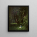 In den Wäldern - George Inness — gerahmtes Bild an der Wand