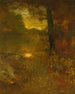 Landschaft bei Sonnenuntergang Das Ende des Tages - George Inness — Ansicht des Kunstwerks
