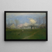 Frühlingsblumen in Montclair, New Jersey - George Inness — gerahmtes Bild an der Wand