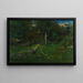Sommerlaub - George Inness — gerahmtes Bild an der Wand