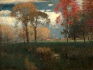 Sonniger Herbsttag - George Inness — Ansicht des Kunstwerks