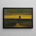 Lichter nach Sonnenuntergang, Italien - George Inness — gerahmtes Bild an der Wand