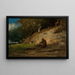 L'Ermite - George Inness — gerahmtes Bild an der Wand