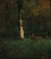 Die Haus des Reiher - George Inness — Ansicht des Kunstwerks