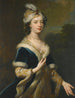 Portrait de Lady Elizabeth Howard 1701-1739 Fille aînée de Charles Howard 3e comte de Carlisle en costume turc - George Knapton — Ansicht des Kunstwerks