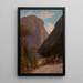 Delaware Water Gap - George L. Clough — gerahmtes Bild an der Wand