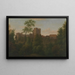 Château de Saltwood - George Lambert — gerahmtes Bild an der Wand