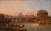 Sonnenuntergang über dem Tiber, Rom - George Loring Brown — Ansicht des Kunstwerks