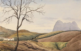 George Lothian Hall - The Rock of Gibraltar from the Alameida at San Roque.webp