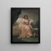 Eine Frau namens Anne, die Frau des Künstlers - George Morland — gerahmtes Bild an der Wand