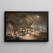 Hospitalité africaine - George Morland — gerahmtes Bild an der Wand