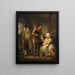 Der Macht der Gerechtigkeit - George Morland — gerahmtes Bild an der Wand