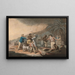 La Traite des esclaves - George Morland — gerahmtes Bild an der Wand