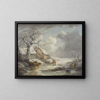 George Morland - Winter Landscape.webp
