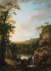 Flusslandschaft mit Fischer - George Mullins — Ansicht des Kunstwerks