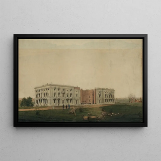George Munger - US Capitol after burning by the British.webp