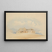 Museum der Kolonialzeit von Wellington - George O'Brien — gerahmtes Bild an der Wand
