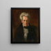 Andrew Jackson - George Peter Alexander Healy — gerahmtes Bild an der Wand