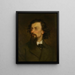 Georges Inness - George Peter Alexander Healy — gerahmtes Bild an der Wand
