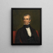 James Knox Polk (Konflikt der Fälle) - George Peter Alexander Healy — gerahmtes Bild an der Wand