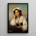 Vinnie Ream - George Peter Alexander Healy — gerahmtes Bild an der Wand
