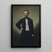 William T. Sherman - George Peter Alexander Healy — gerahmtes Bild an der Wand
