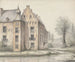 Vue du château de Doorwerth - George Pieter Westenberg — Ansicht des Kunstwerks