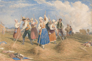 George Robert Lewis - Haymakers in a Field.webp
