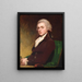 Colonel Clitherow - George Romney — gerahmtes Bild an der Wand