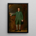 Portrait von George Morewood 1720-1792 aus Alfreton Park Derbyshire - George Romney — gerahmtes Bild an der Wand