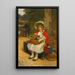 Wartezeit am Baccalauréat - George Sheridan Knowles — gerahmtes Bild an der Wand