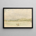 Honolulu seit der Stadt - George Sherriff — gerahmtes Bild an der Wand
