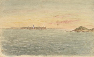 George Sherriff - The Heads Entrance to Hobsons Bay.webp