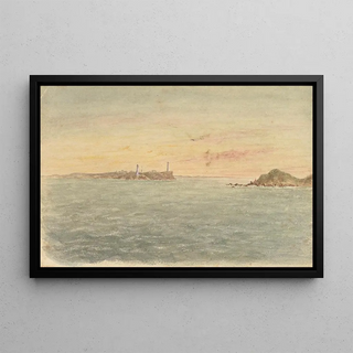 George Sherriff - The Heads Entrance to Hobsons Bay.webp