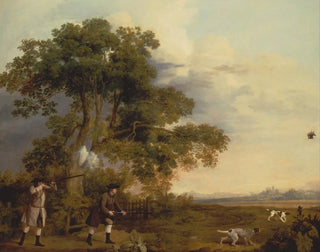 George Stubbs - Two Gentlemen Shooting.webp