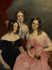 Die drei Schwestern Robinson - George Theodore Berthon — Ansicht des Kunstwerks