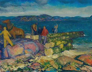 George Wesley Bellows - Dock Builders.webp