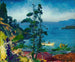 Blau des Abends, das sich morgens um die Hummerkisten kümmert - George Wesley Bellows — Ansicht des Kunstwerks