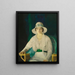 Florence Sittenham Davey Mme Randall Davey - George Wesley Bellows — gerahmtes Bild an der Wand