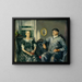 Monsieur et Madame Phillip Wase - George Wesley Bellows — gerahmtes Bild an der Wand