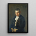 Der Zeitungsverkauf - George Wesley Bellows — gerahmtes Bild an der Wand