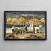 La Charrette de sable - George Wesley Bellows — gerahmtes Bild an der Wand