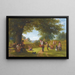 Saute-mouton - George William Willis — gerahmtes Bild an der Wand