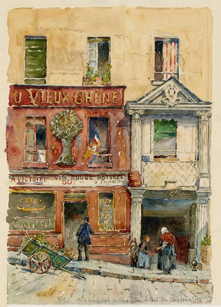 GeorgesHenri Manesse - 69 rue Mouffetard Boutique de vins lenseigne du Vieux chne.webp