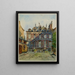 Hôtel Châlons-Luxembourg 16 rue Geoffroy L'Asnier - Georges-Henri Manesse — gerahmtes Bild an der Wand