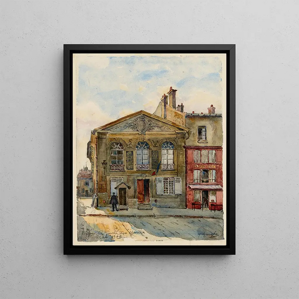 GeorgesHenri Manesse - Le pavillon de police du March aux chevaux rue Geoffroy Saint Hilaire.webp