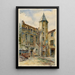 Das kleine Schloss von Victor Hugo Gentilly - Georges-Henri Manesse — gerahmtes Bild an der Wand