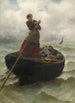 Die Frau des Fischers - Georges-Jean-Marie Haquette — Ansicht des Kunstwerks